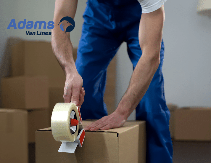 Adams van lines - miami packing services