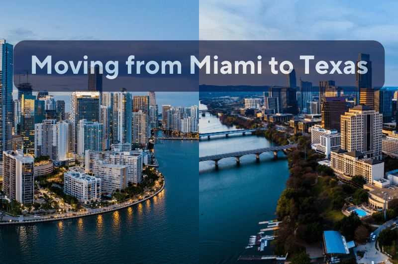 Moving from Miami to Texas - Adams Van Lines
